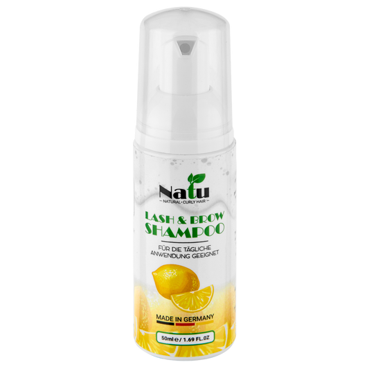 Wimpernshampoo 50 ml mit Bürste