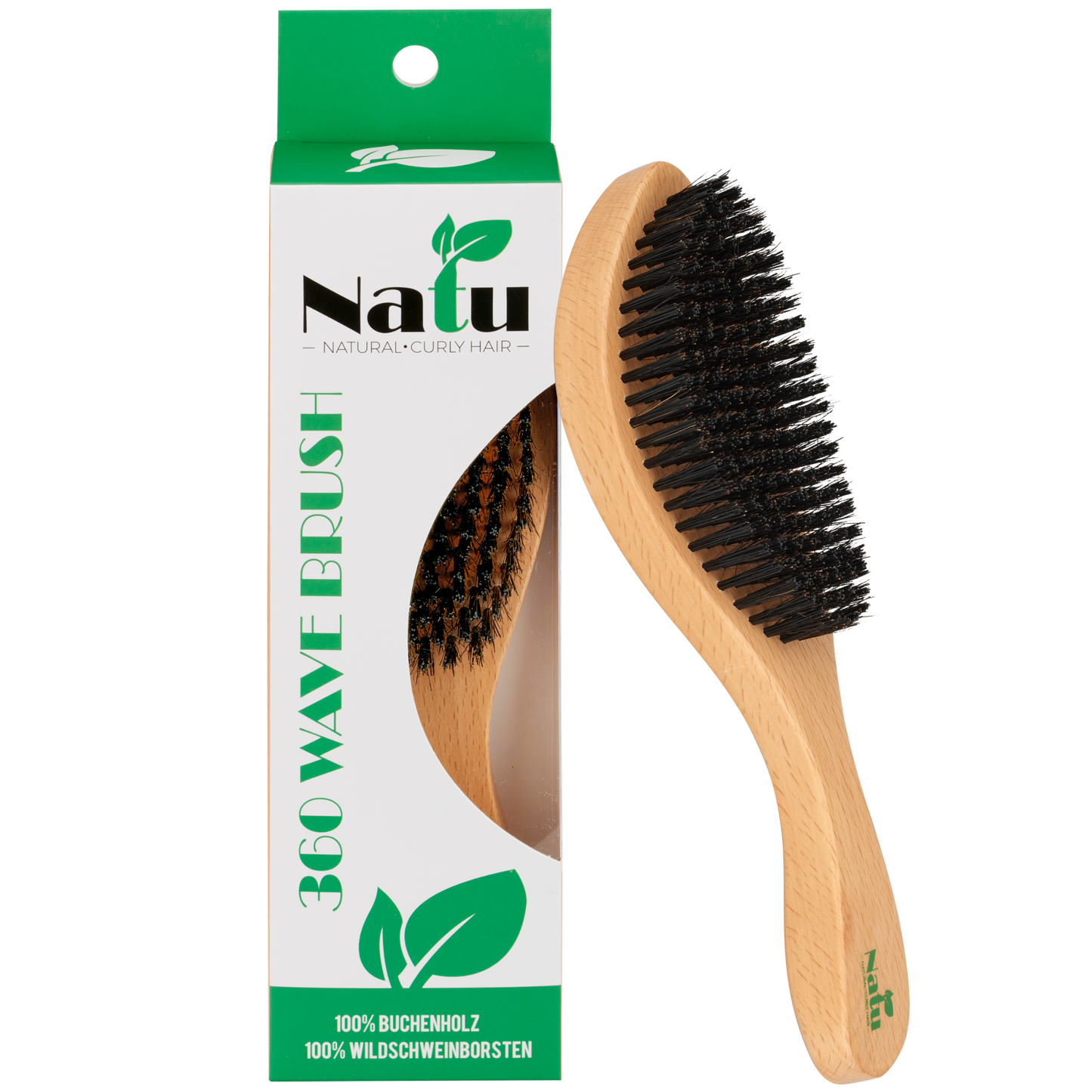 Haarbürste für Waves I Lockendefinition I Medium Hair Brush